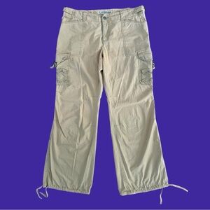 Express beige cargo pants